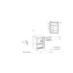 Haier QHE03GGMABB refrigerator parts | Sears PartsDirect