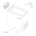 Hotpoint VCM7SMBWW chest freezer parts Sears PartsDirect Hotpoint VCM7SMBWW chest freezer parts Sears PartsDirect