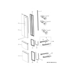 Haier HRF15N3AGAS bottom-mount refrigerator parts | Sears PartsDirect