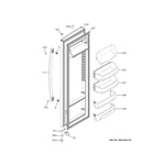 GE GSS25GMHPCES side-by-side refrigerator parts | Sears PartsDirect