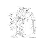 GE PWE23KELHDS bottom-mount refrigerator parts | Sears PartsDirect