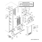 GE GSE25GGHRCWW side-by-side refrigerator parts | Sears PartsDirect