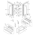Looking for GE model PFS22MBSABB bottommount refrigerator repair & replacement parts?