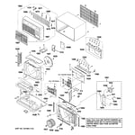 GE AJCH12DCCM2 room air conditioner parts | Sears PartsDirect