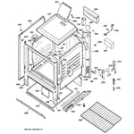 Hotpoint RGB508PEA3AD gas range parts | Sears PartsDirect