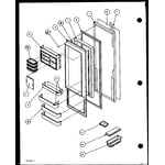 Amana SZD20MBL-P1120203WL side-by-side refrigerator parts | Sears