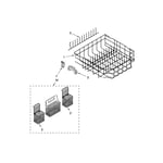 Kenmore Elite 66517053402 dishwasher parts Sears Parts Direct