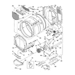 Kenmore 11086572500 dryer parts | Sears PartsDirect