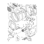 Kenmore Elite Dryer Parts Diagram - Heat exchanger spare parts