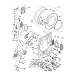 Kenmore 11088752796 laundry center parts | Sears PartsDirect