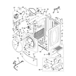 Kenmore Elite 11097086601 dryer parts | Sears Parts Direct