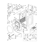 Kenmore Elite 11087701701 dryer parts | Sears PartsDirect