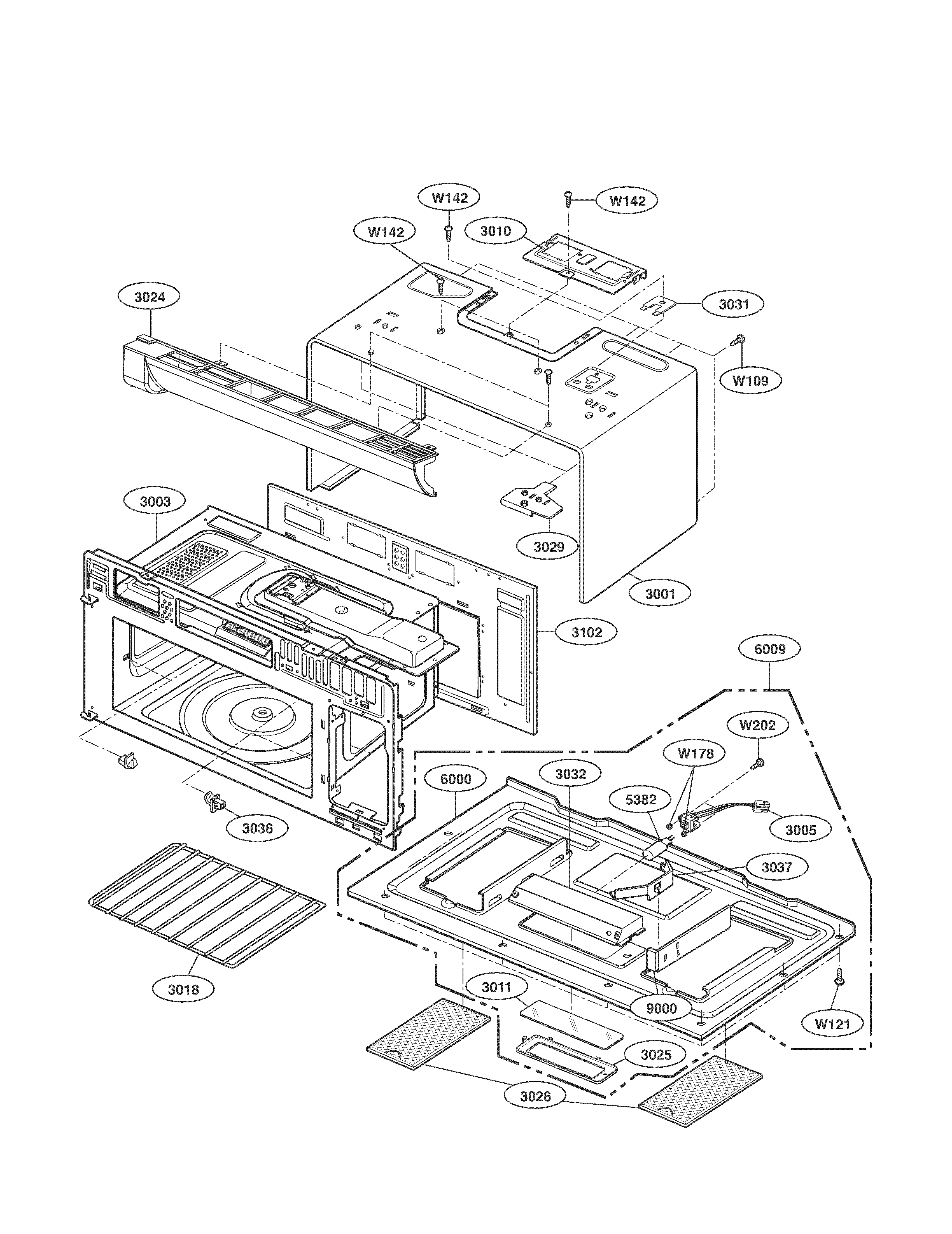 35 Kenmore Microwave Parts Diagram Wiring Diagram Database