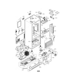 Kenmore Elite 79577243602 bottom-mount refrigerator parts | Sears Parts