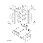 Kenmore Elite 79578353800 bottom-mount refrigerator parts | Sears