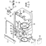 Crosley CDU2J dishwasher parts | Sears PartsDirect