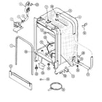 Crosley CDU8000B dishwasher parts | Sears PartsDirect