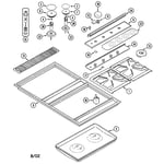 Jenn-Air CVG2420W gas cooktop parts | Sears PartsDirect