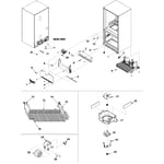 Amana ARB1917CW-PARB1917CW1 bottom-mount refrigerator parts | Sears