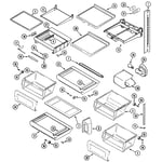 Jenn-Air JSD2789GES side-by-side refrigerator parts | Sears PartsDirect
