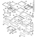 Maytag MZD2766GES sidebyside refrigerator parts Sears PartsDirect
