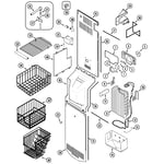 Maytag MSD2756GES sidebyside refrigerator parts Sears PartsDirect