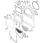 Looking for Admiral model LNC7764A71 dryer repair & replacement parts?