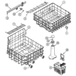 Maytag MDC5100AWW dishwasher parts | Sears PartsDirect
