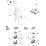 Amana ARS2665AB-PARS2665AB0 side-by-side refrigerator parts | Sears ...