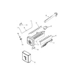 Admiral LSD2615HEW side-by-side refrigerator parts | Sears PartsDirect