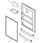 Maytag MTB2191ARW top-mount refrigerator parts | Sears ... maytag refrigerator wiring diagram 