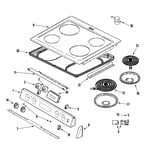 Amana AES1350BAW electric range parts | Sears Parts Direct