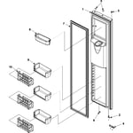 Jenn-Air JCD2295HES side-by-side refrigerator parts | Sears PartsDirect