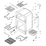 Maytag MER6755AAS electric range parts | Sears PartsDirect