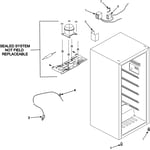 Maytag PCF4400ACB compact refrigerator parts | Sears PartsDirect