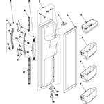 Looking for Samsung model RS2534WW/XAA side-by-side refrigerator repair