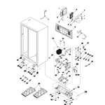 Samsung RS2544SL/XAA sidebyside refrigerator parts Sears PartsDirect