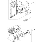 Samsung RS257BARB/XAA side-by-side refrigerator parts | Sears PartsDirect