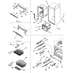 Jenn-Air JFC2089HES bottom-mount refrigerator parts | Sears PartsDirect