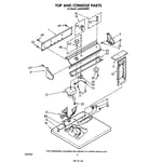 Whirlpool Le5650xmw1 Dryer Parts 