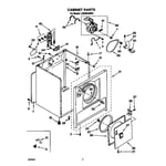 Whirlpool LE5650XMW2 dryer parts | Sears PartsDirect