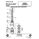 KitchenAid KBDS250X garbage disposal parts Sears PartsDirect