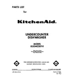 KitchenAid KUDM220T0 dishwasher parts | Sears PartsDirect