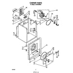 Whirlpool LE5790XMW1 dryer parts | Sears PartsDirect