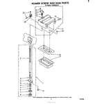 Looking for Whirlpool model TU8003XLP0 trash compactor repair