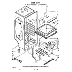 Whirlpool ET14DCXLWR1 top-mount refrigerator parts | Sears PartsDirect