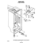 Whirlpool EV190FXRW0 upright freezer parts | Sears PartsDirect