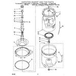 Whirlpool LLT8244AW0 washer parts | Sears PartsDirect