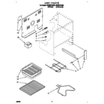 Whirlpool RF330PXAW0 electric range parts | Sears PartsDirect
