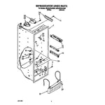 Whirlpool 8ED22DQXAW00 side-by-side refrigerator parts | Sears PartsDirect